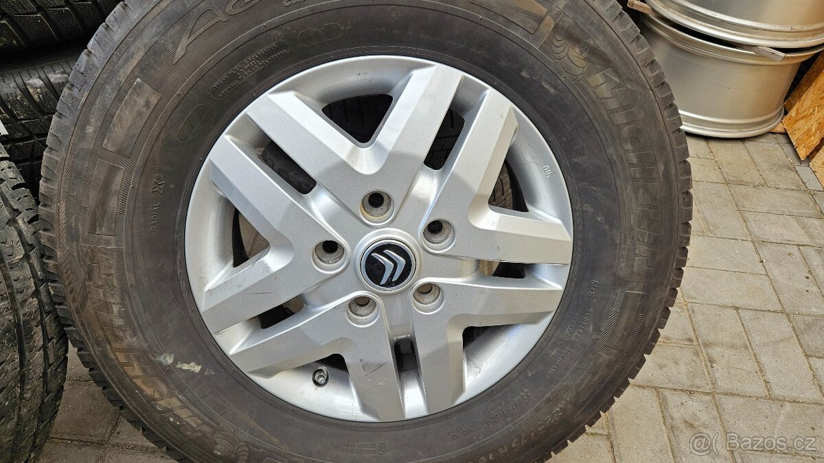 Letní Alu 5x130 225/75 R16CP Jumper Ducato Boxer - 4
