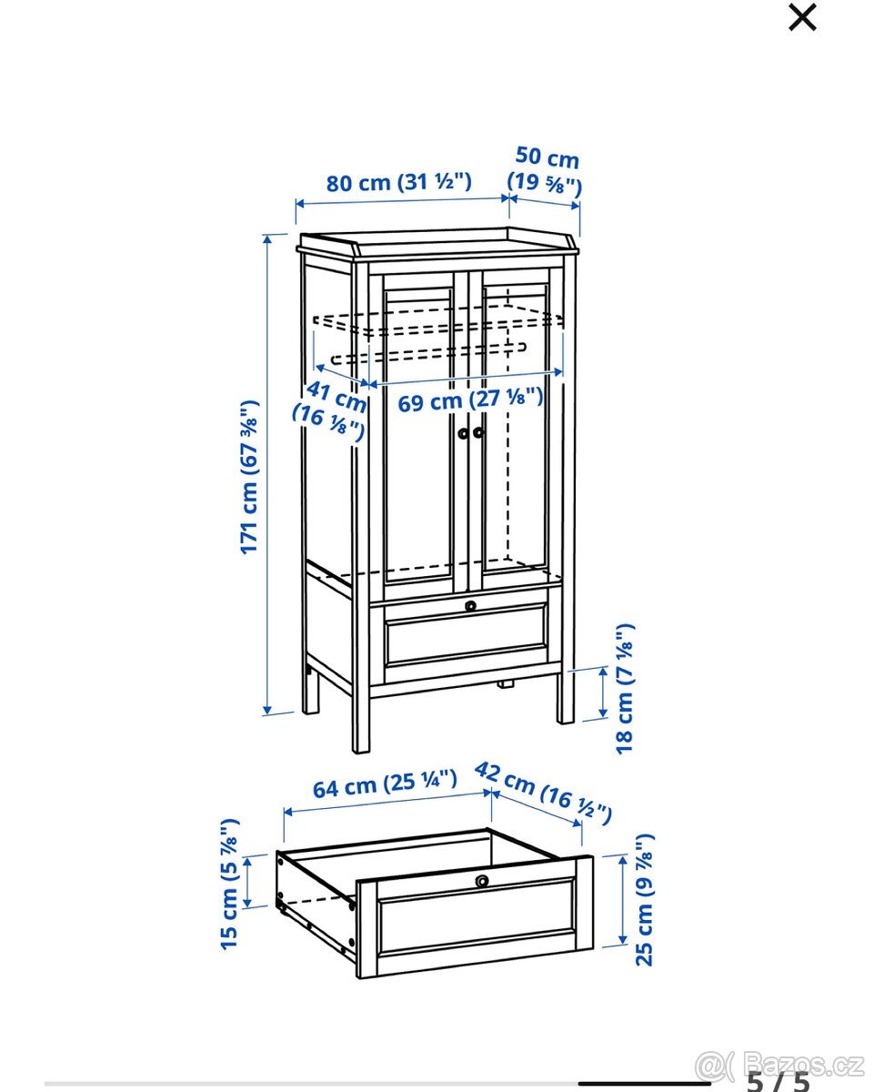 Ikea sundvik skříň - 4