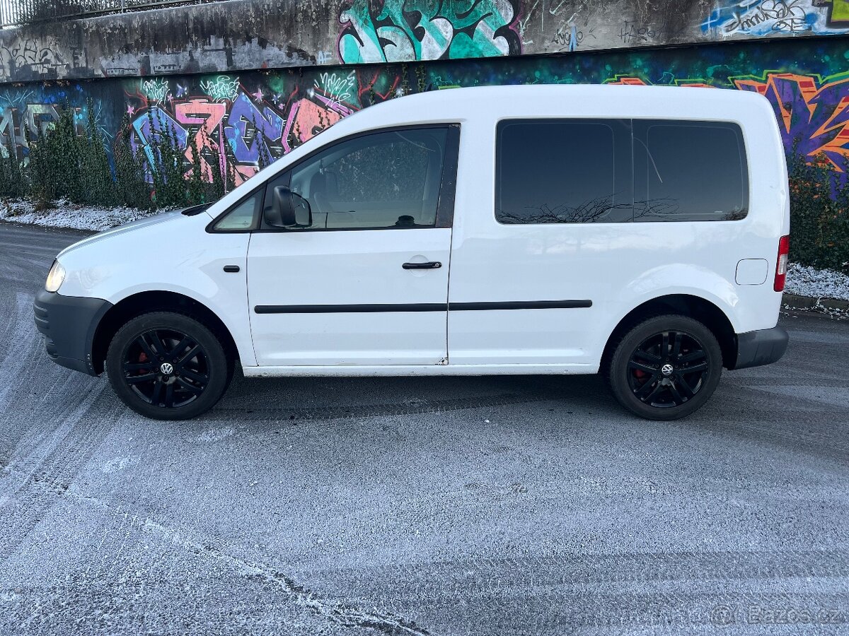 Volkswagen Caddy 1.9TDI 77kw 5míst tažné CarPlay Spaní - 4