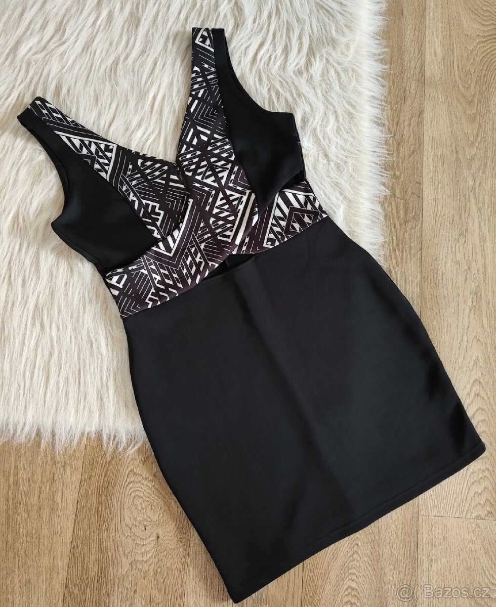 Černé šaty - L - 4