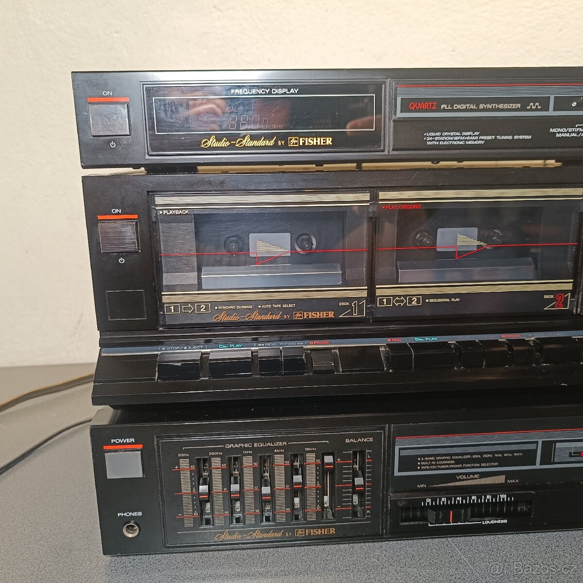 FISHER CA-223R +tuner a kazeta - 4