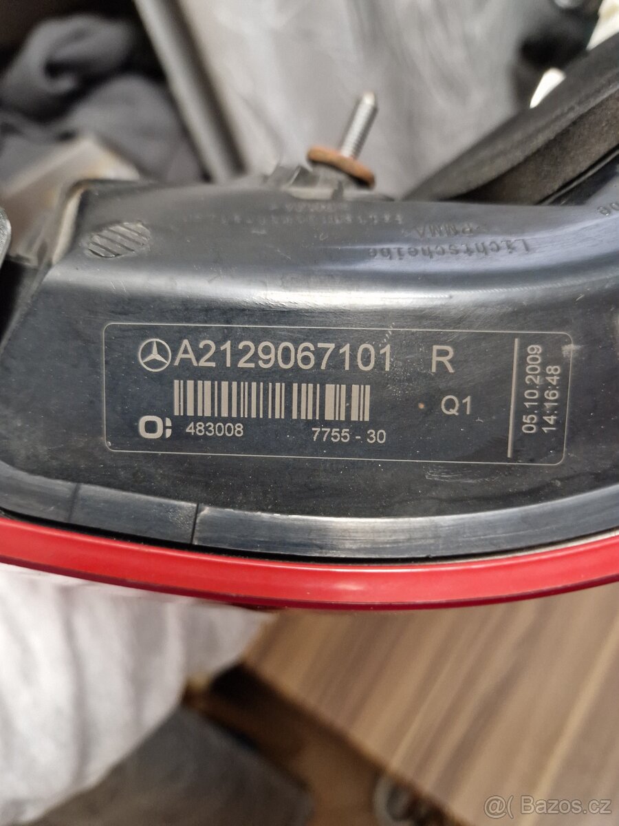 zadní světla w212 - 4