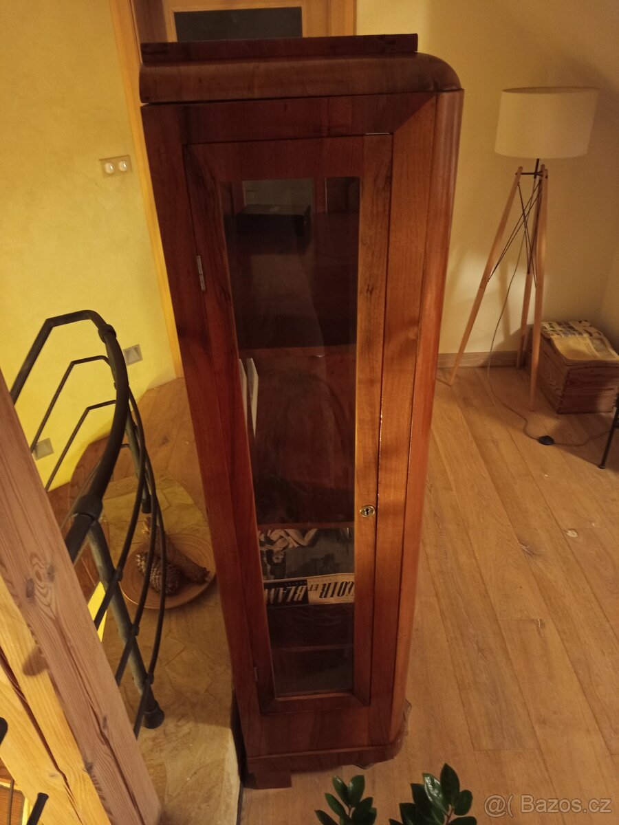 Starožitná vitrína Art Deco - 4