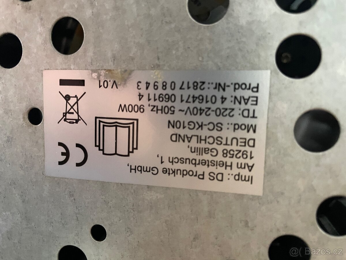 Prodej nepoužitý gril na špízy - 4