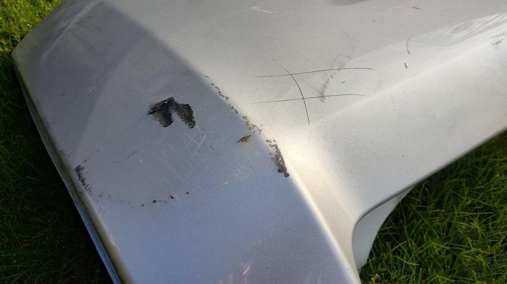 Ford Transit Custom 2012 - 2023 Lavy zadny naraznik - 4