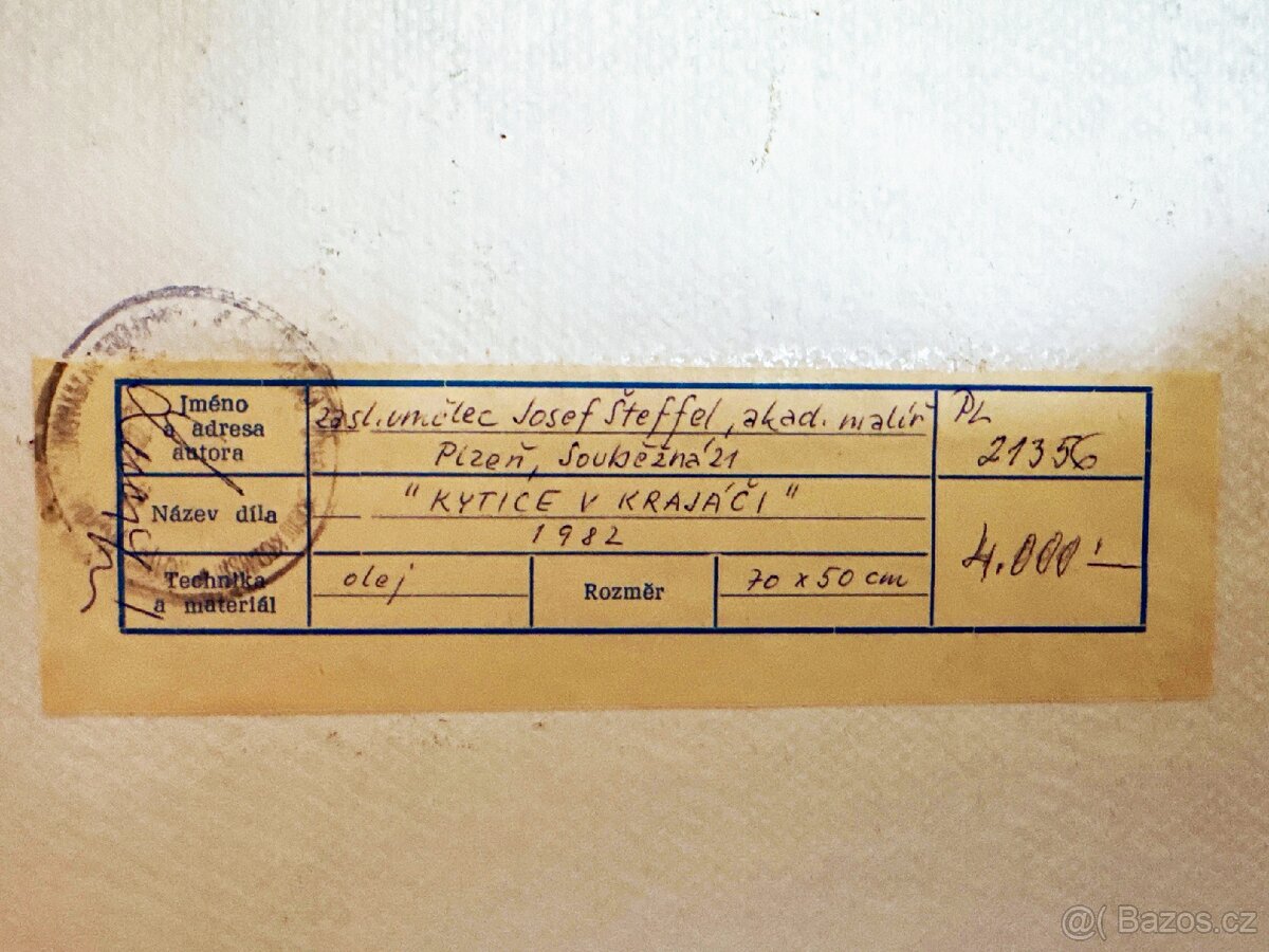 Josef Šteffel - Kytice, rok 1982. - 4