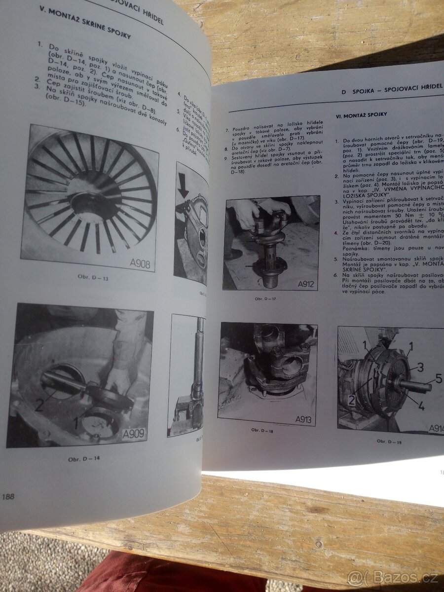 dílenská příručka tatra 815 - 4