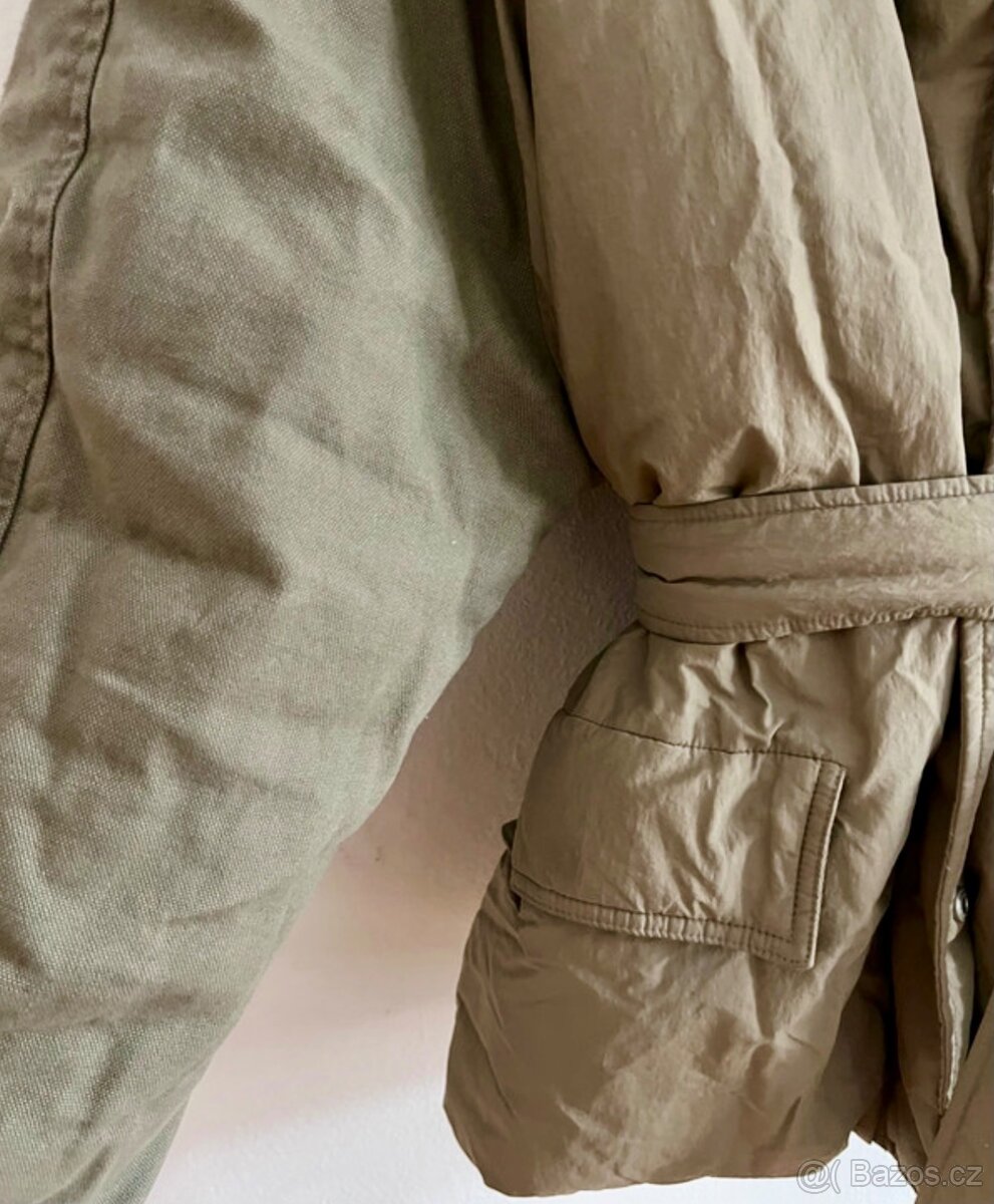 Zara khaki bunda - 4