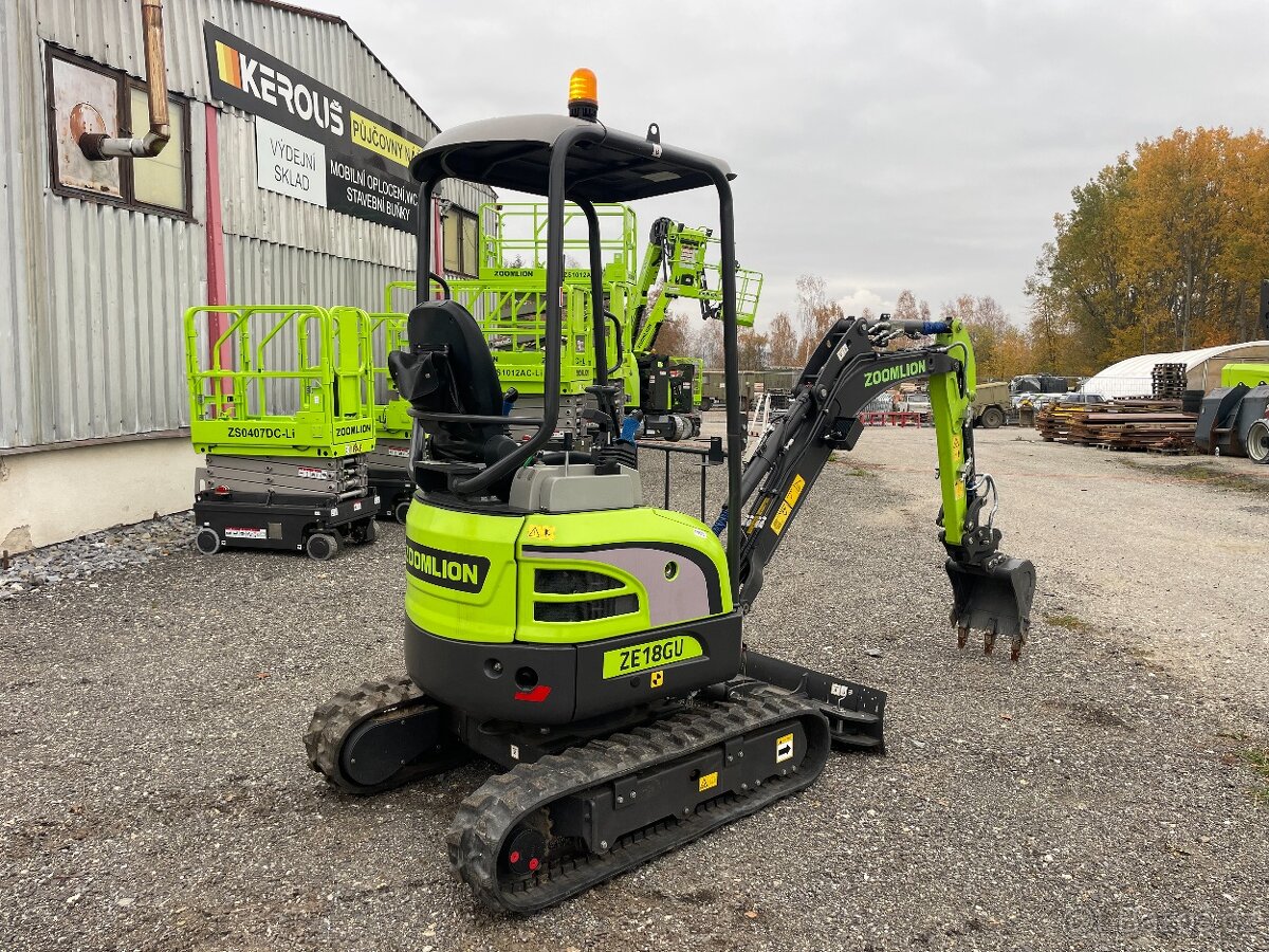 Pásový bagr Zoomlion ZE18GU - 4