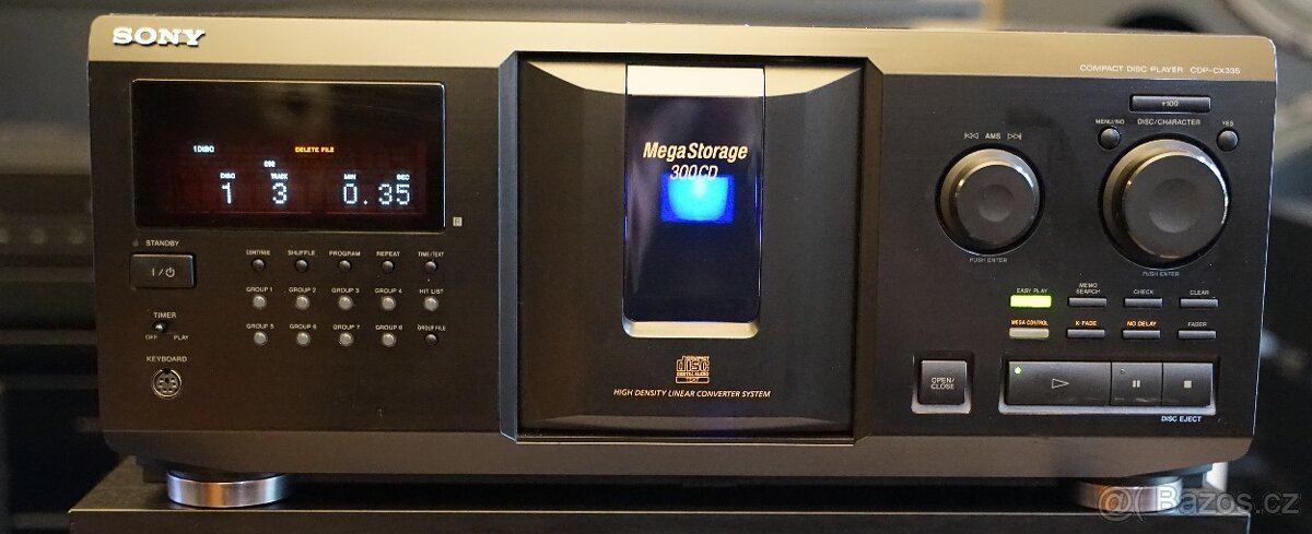 SONY CDP CX335 MEGA STORAGE 300 CD - 4