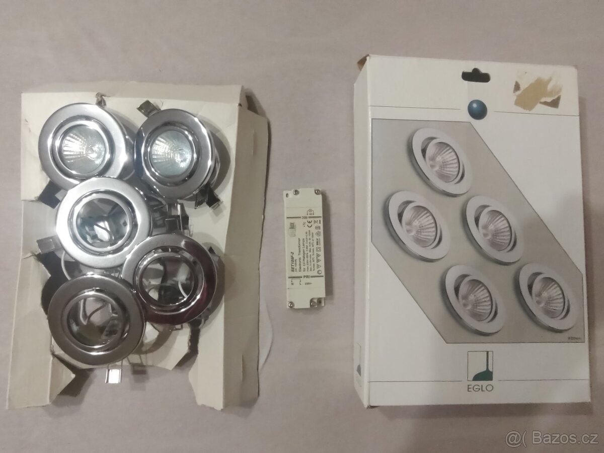 Sada NEPOUŽITÝCH 8 kusů bodových světel do podhledu - 4