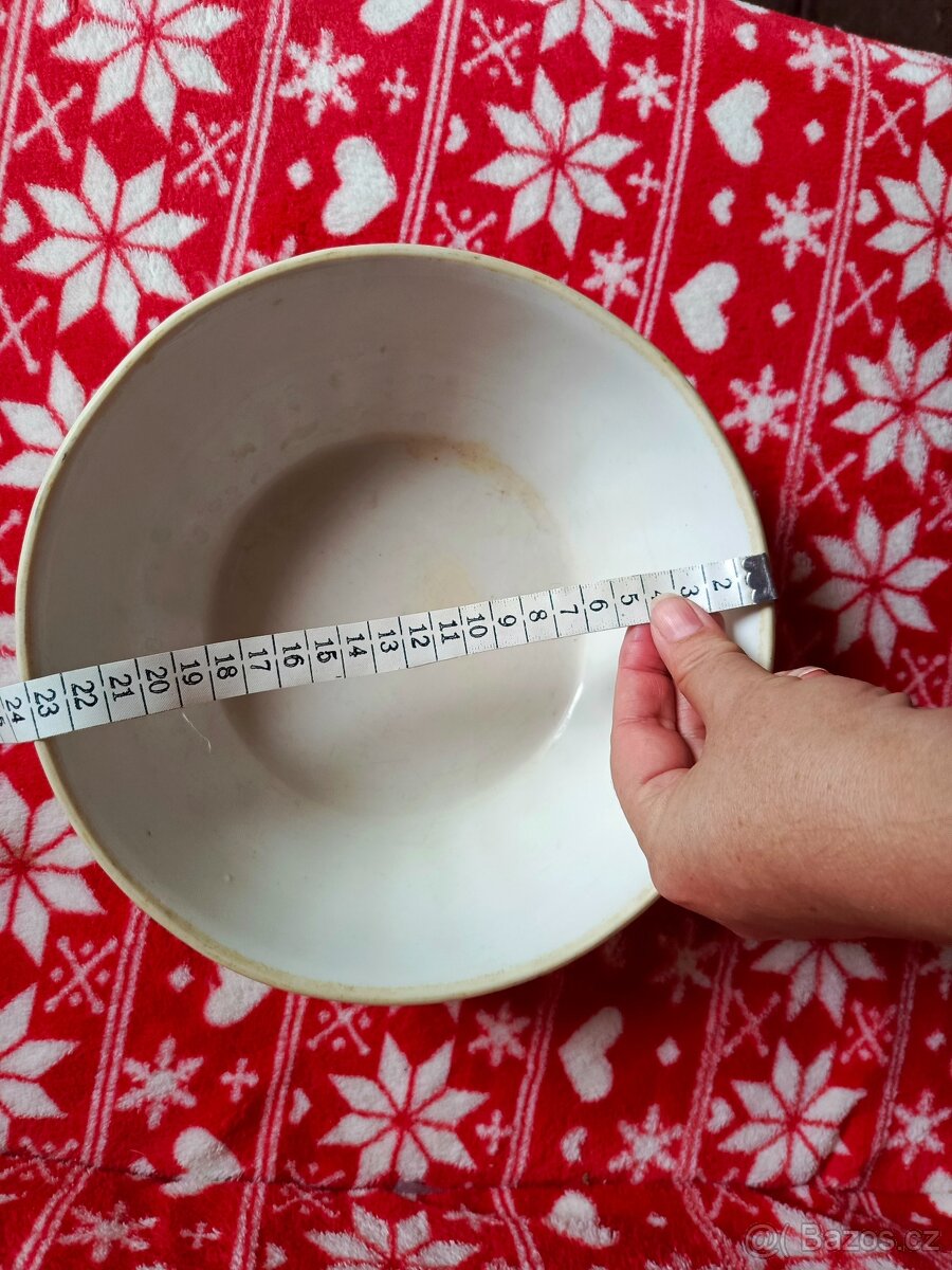 Těžká kameninová mísa - 4