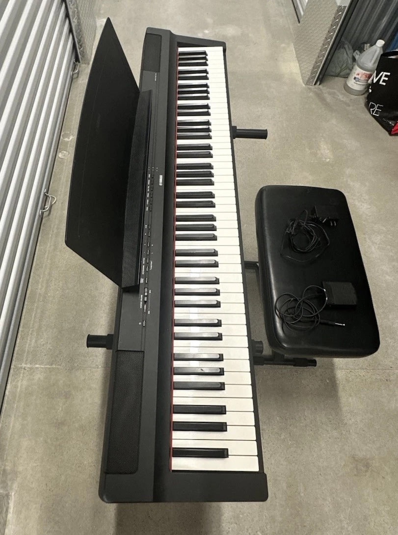Digitální piano Yamaha P-125 – kompletní sada, záruka do 202 - 4