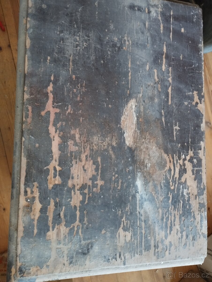 Starý noční stolek, skříňka - 4