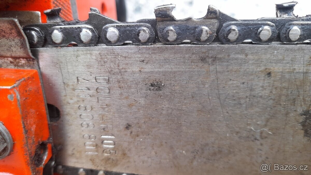 Stará historická motorová pila Dolmar 118 - 4