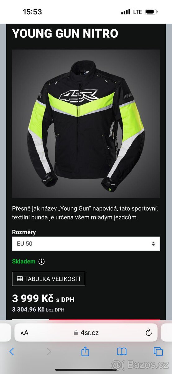 Motorkářská bunda - 4