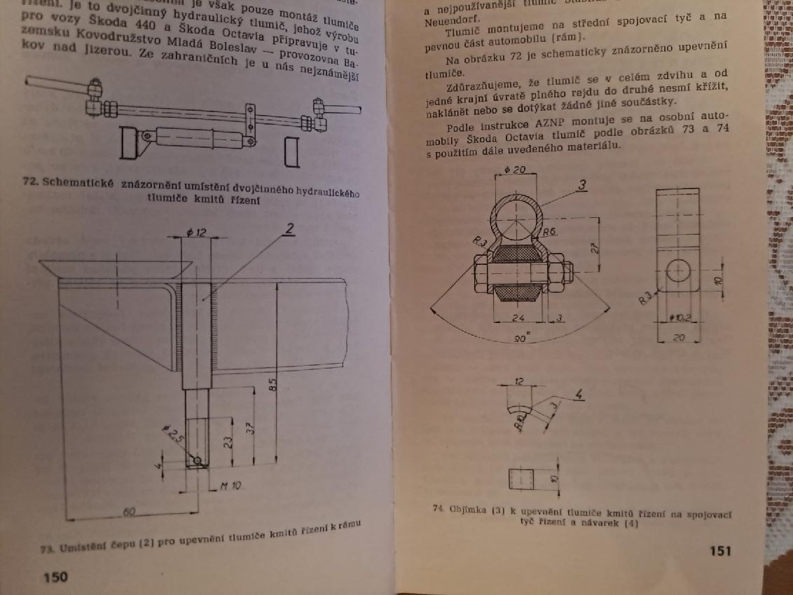 Příručka pro opravy a seřizování Škoda 440, Felicia,Octavia - 4