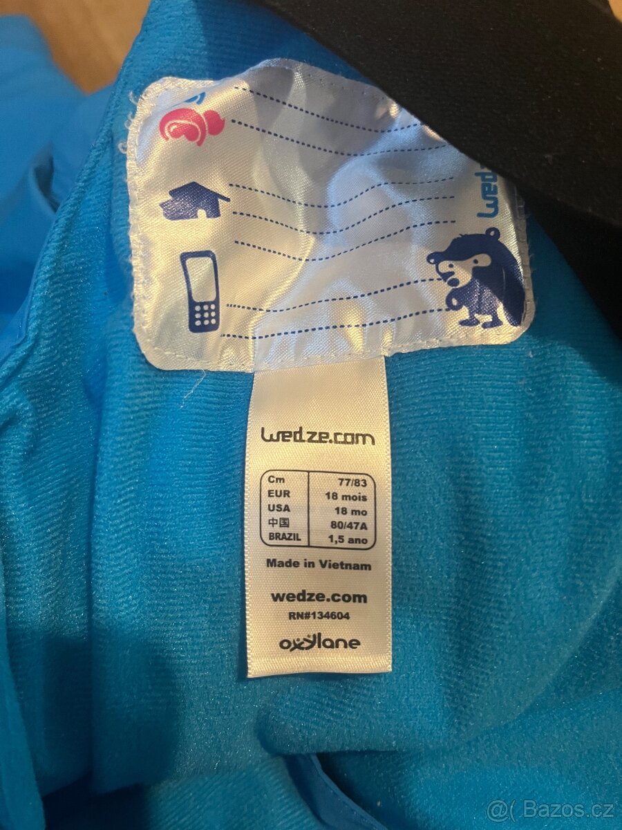 Dětské zimní zateplené kalhoty - 4