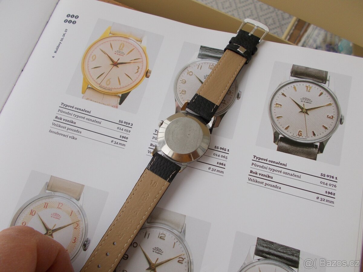 oblibene rare hodinky prim Pavouk rok 1961 Šupináč - 4