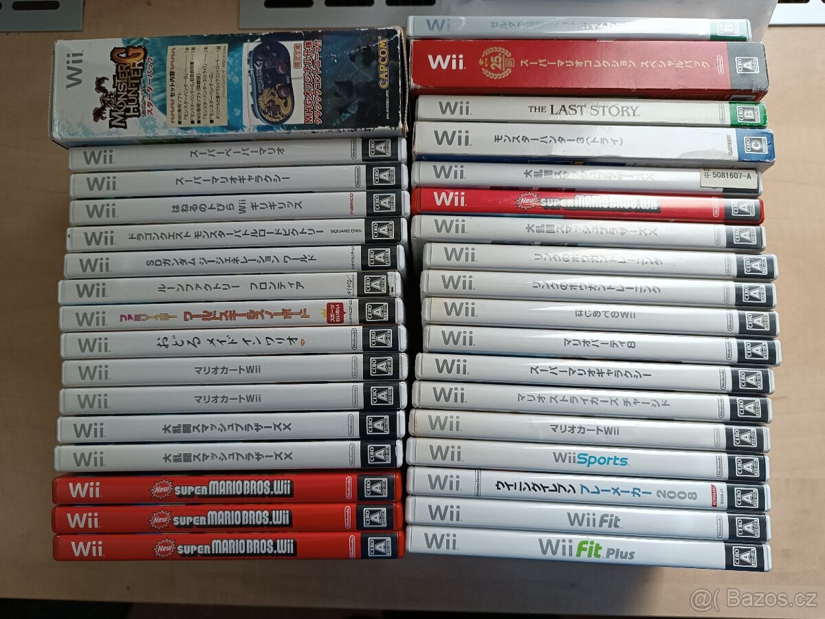 4x Nintendo Wii + hry 136ks - 4