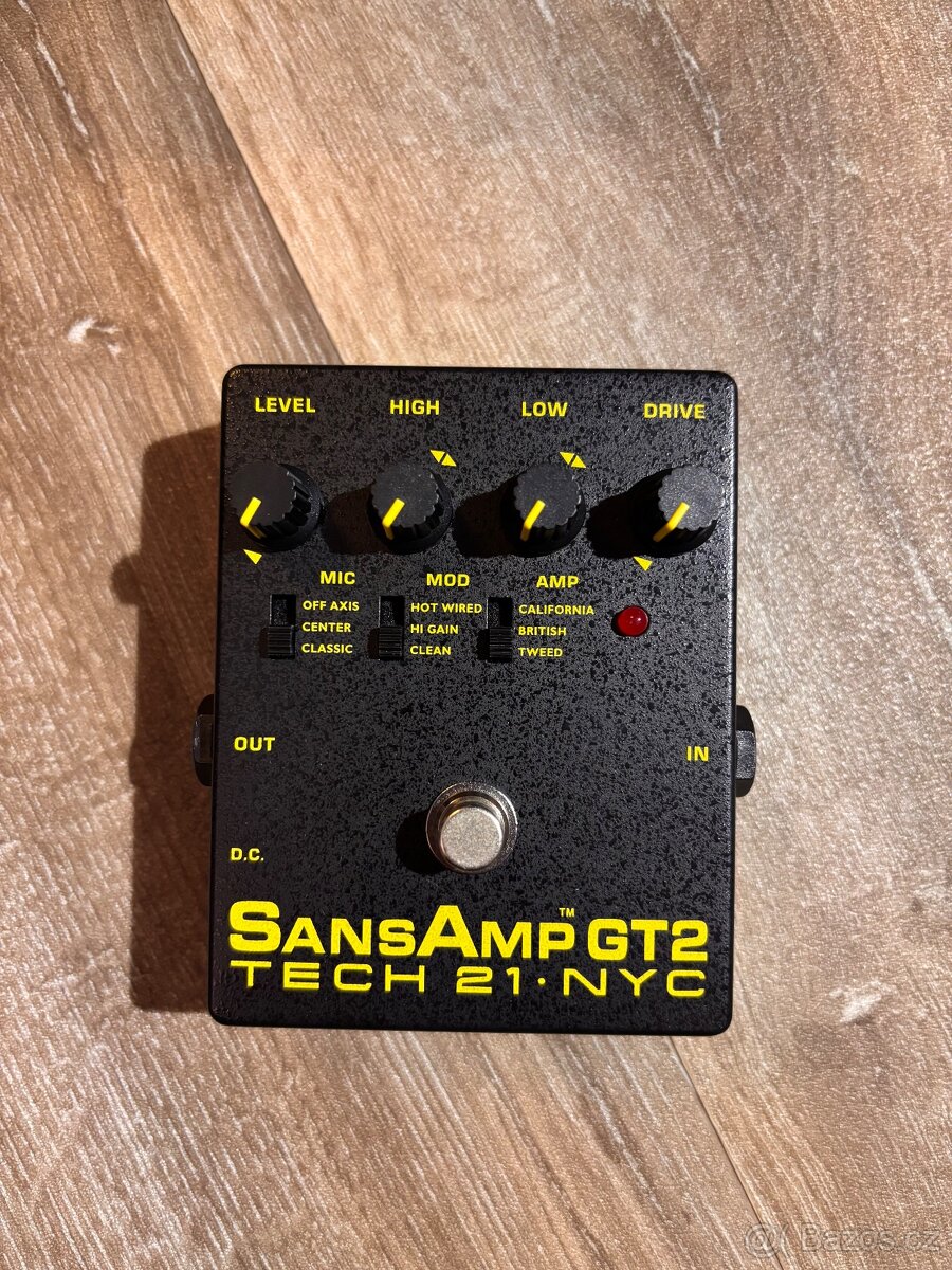 Kytarový pedál Tech 21 SansAmp GT2 - 4