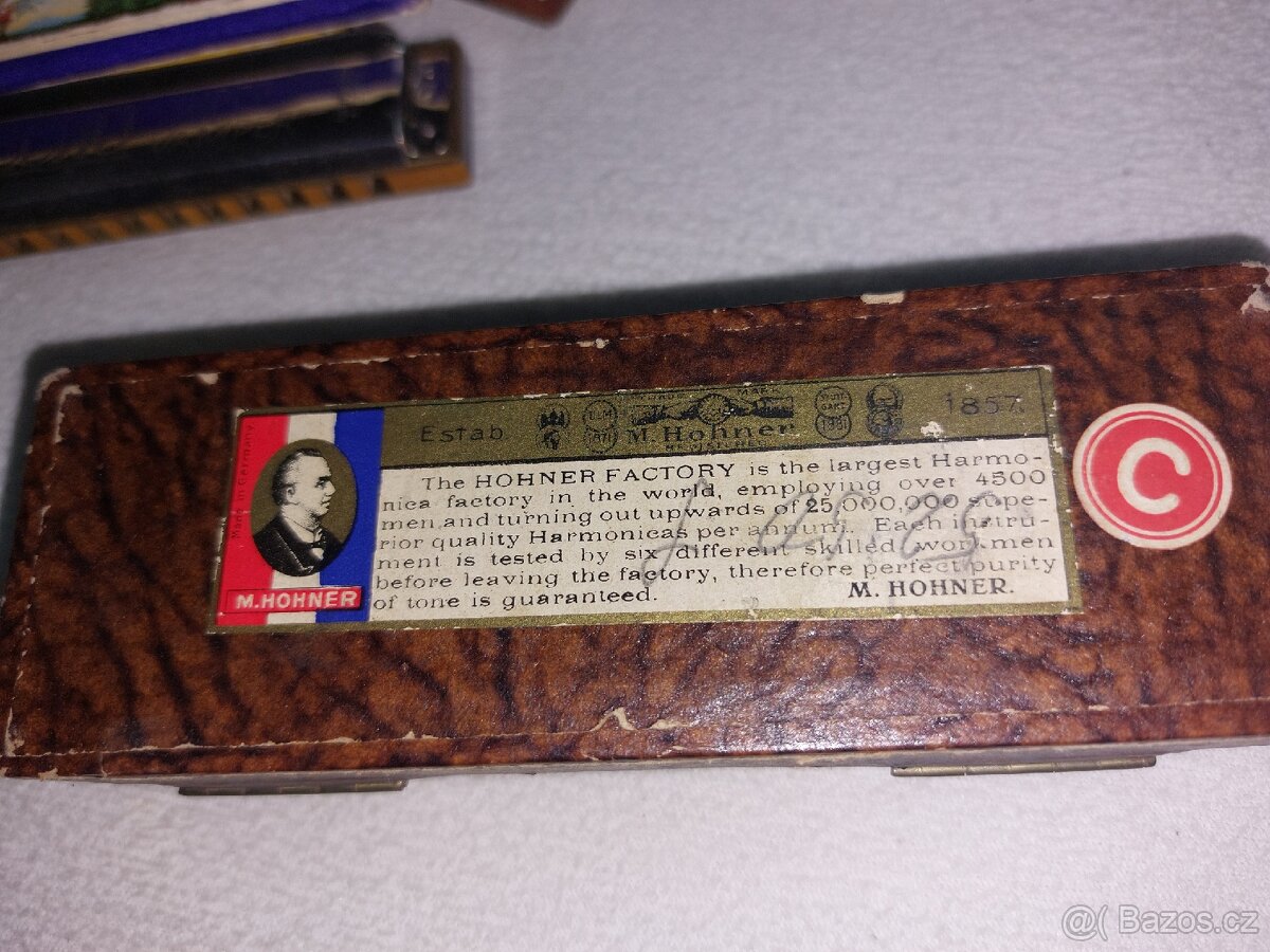 Foukací harmonika Hohner Chromonica - 4