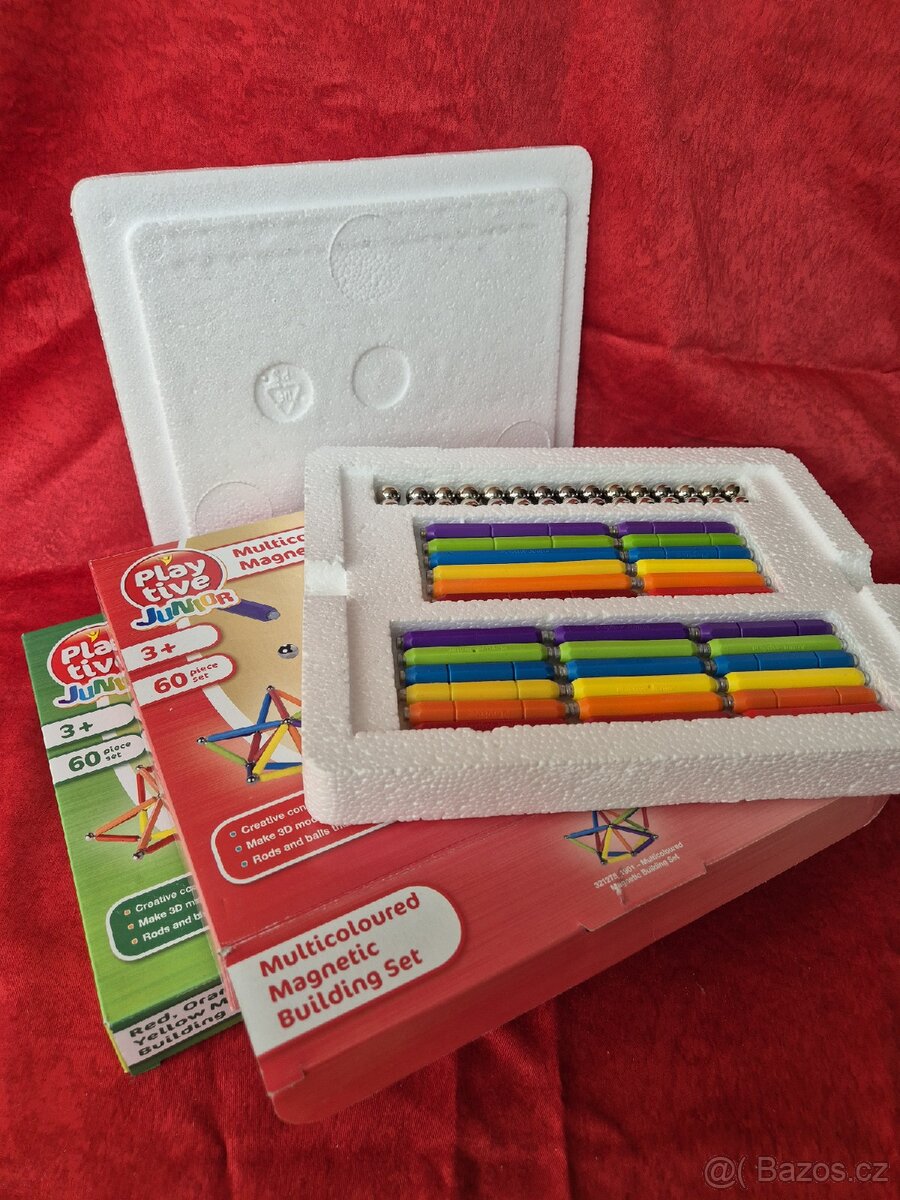Tři magnetické stavebnice - 4