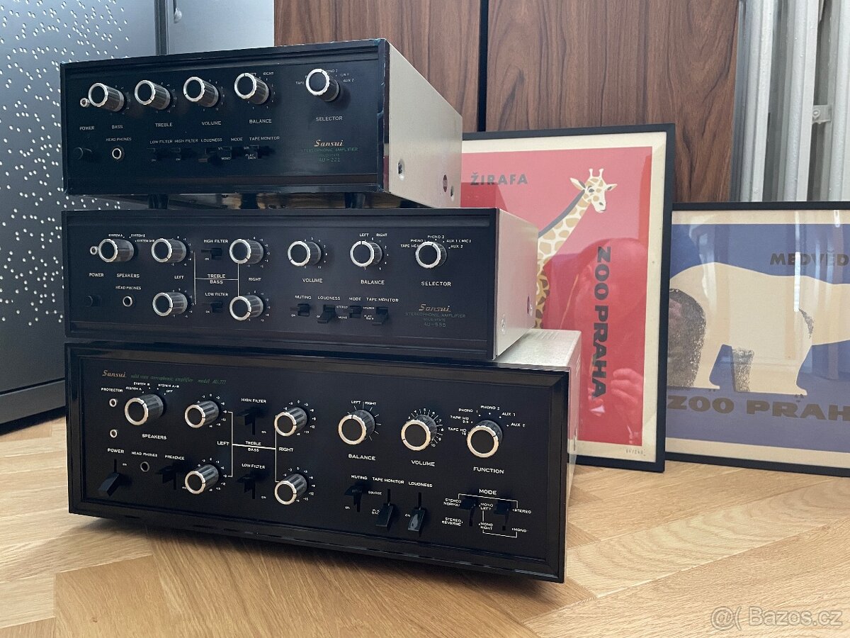 Zesilovač Sansui AU-777 - 4