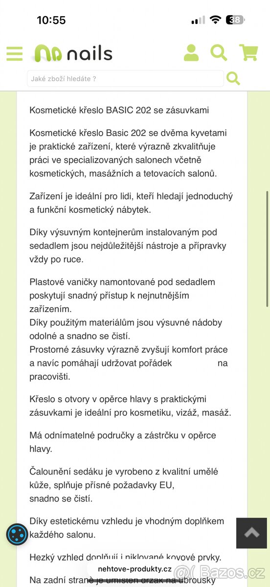 Kosmetické lehátko - 4