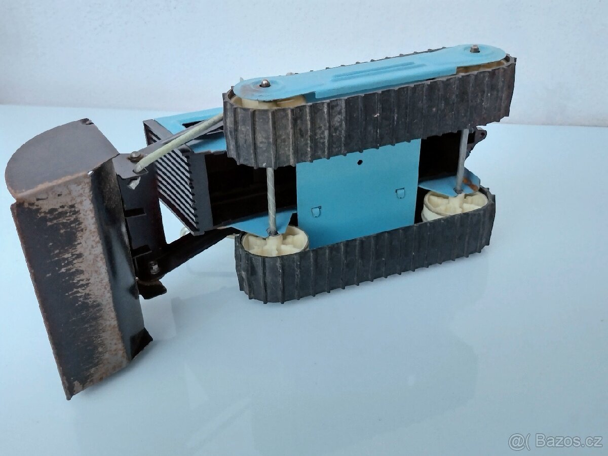 Plechová hračka - pasák bagr - 4