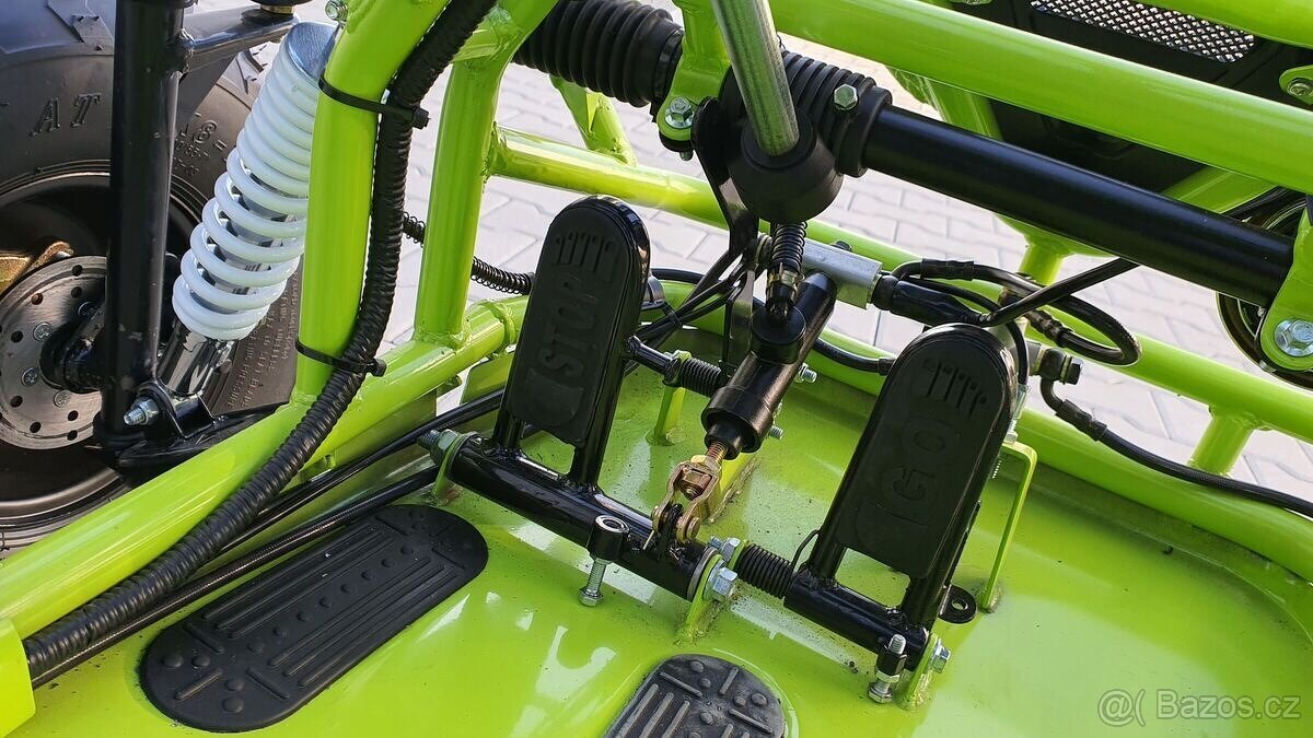 Dětská Buggy MiniRocket 125ccm MIDI zelená