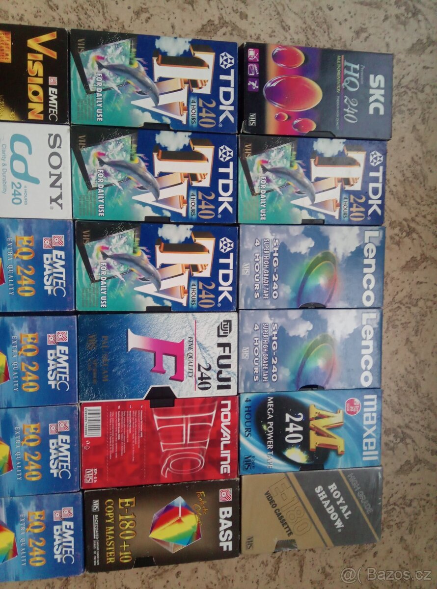 Videokazety - 4