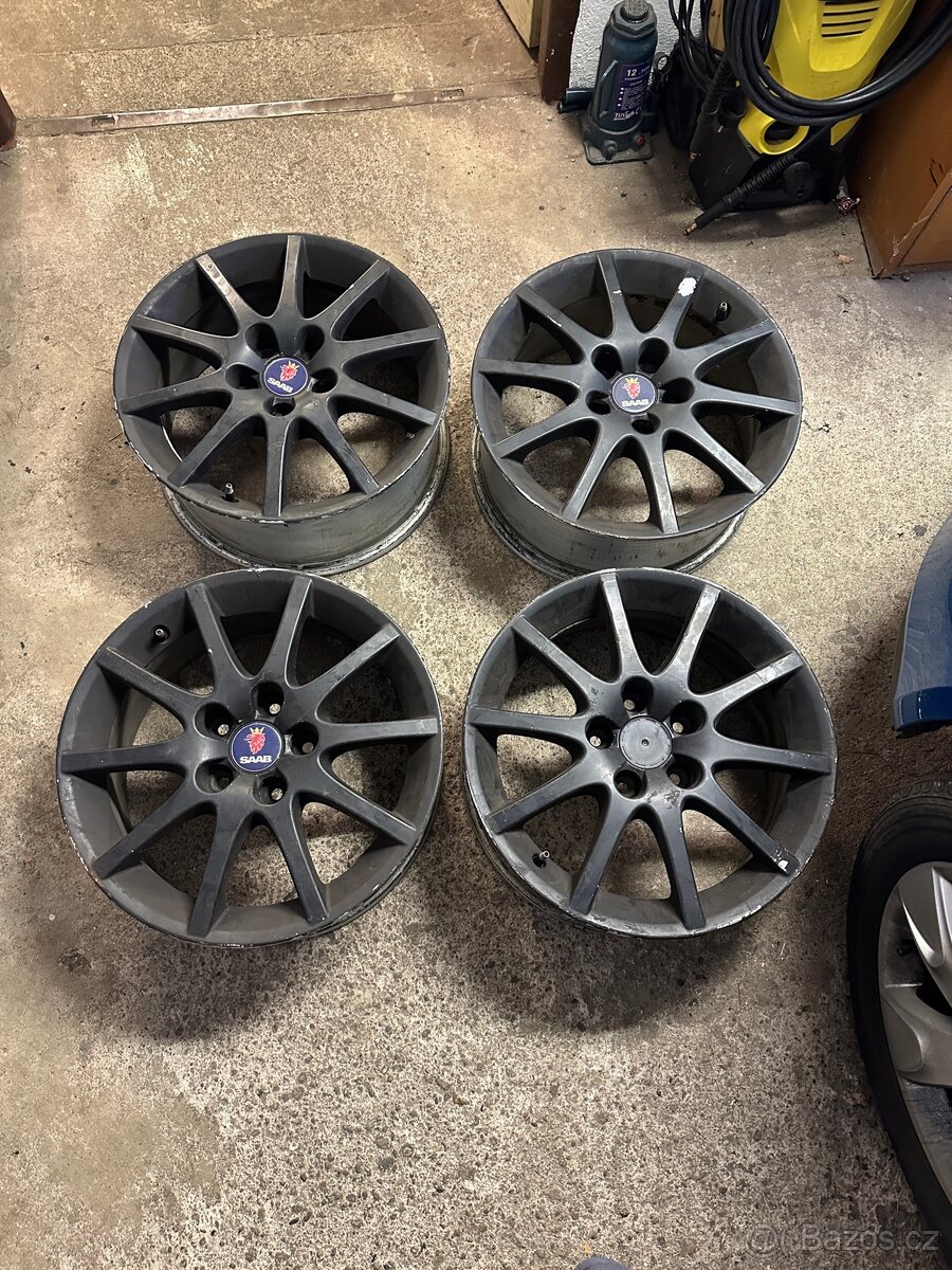 Alu kola 5x110 r16 + zimní pneu NEXEN 195/65/15 - 4