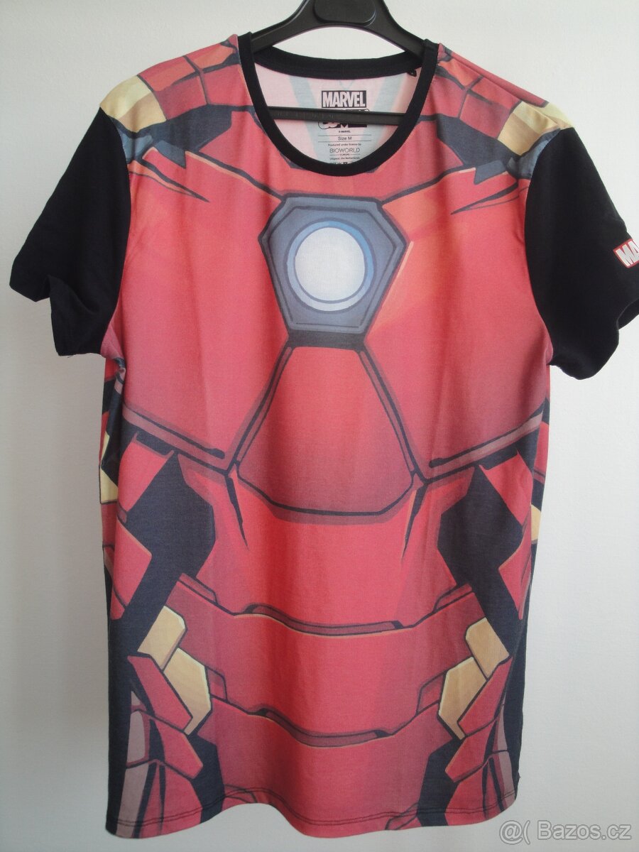 Pánská, chlapecká trička Marvel, košile M, L, rifle / džíny - 4