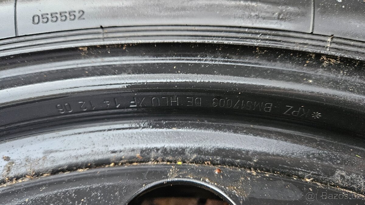 179. dojezdová rezerva BMW 135/80 r17 5x120mm - 4