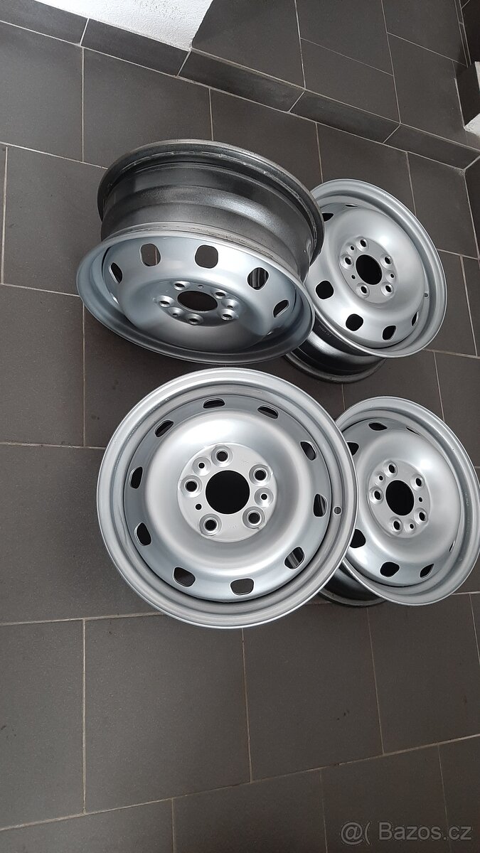 Disky plechové zátěžové Peugot-Citroen-Ducato R15 - 4