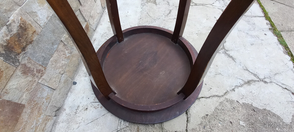 RETRO Menší kulatý stůl - 4