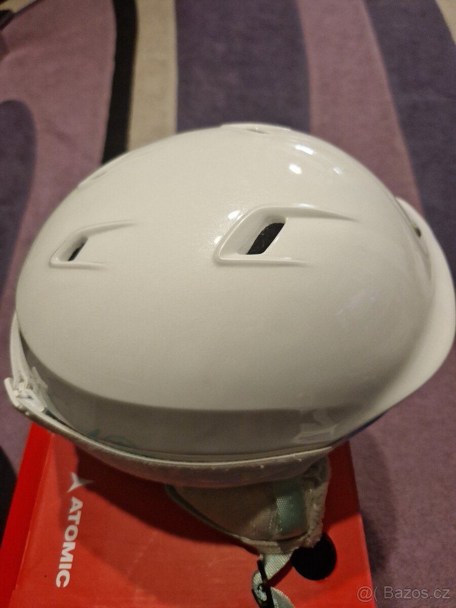 Lyžařská helma Atomic Revent Jr. 51-545+brýle - 4