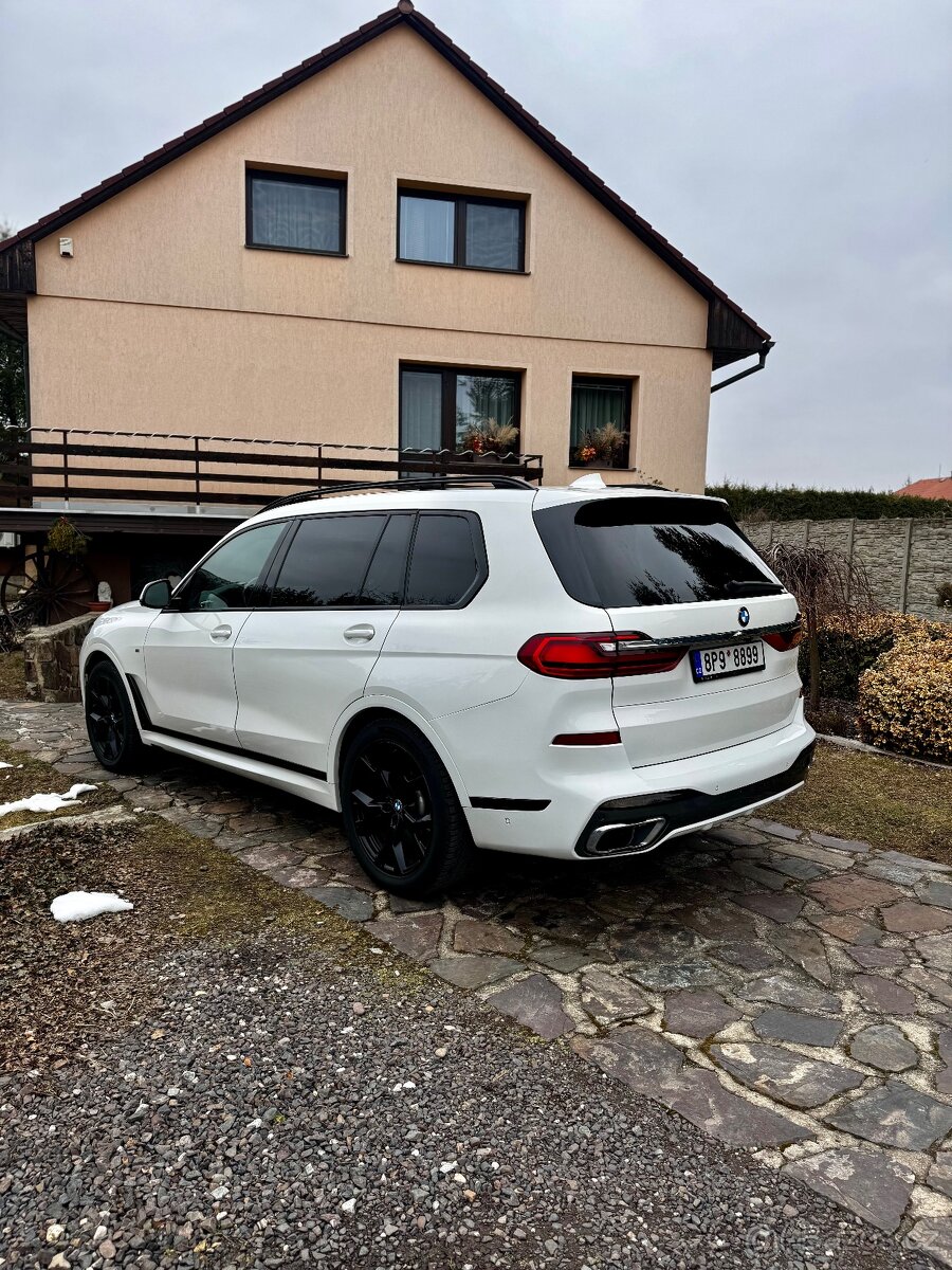 BMW X7 40d Mpaket, 2021, 7míst, H/K, tažné, nezávis. top. - 4