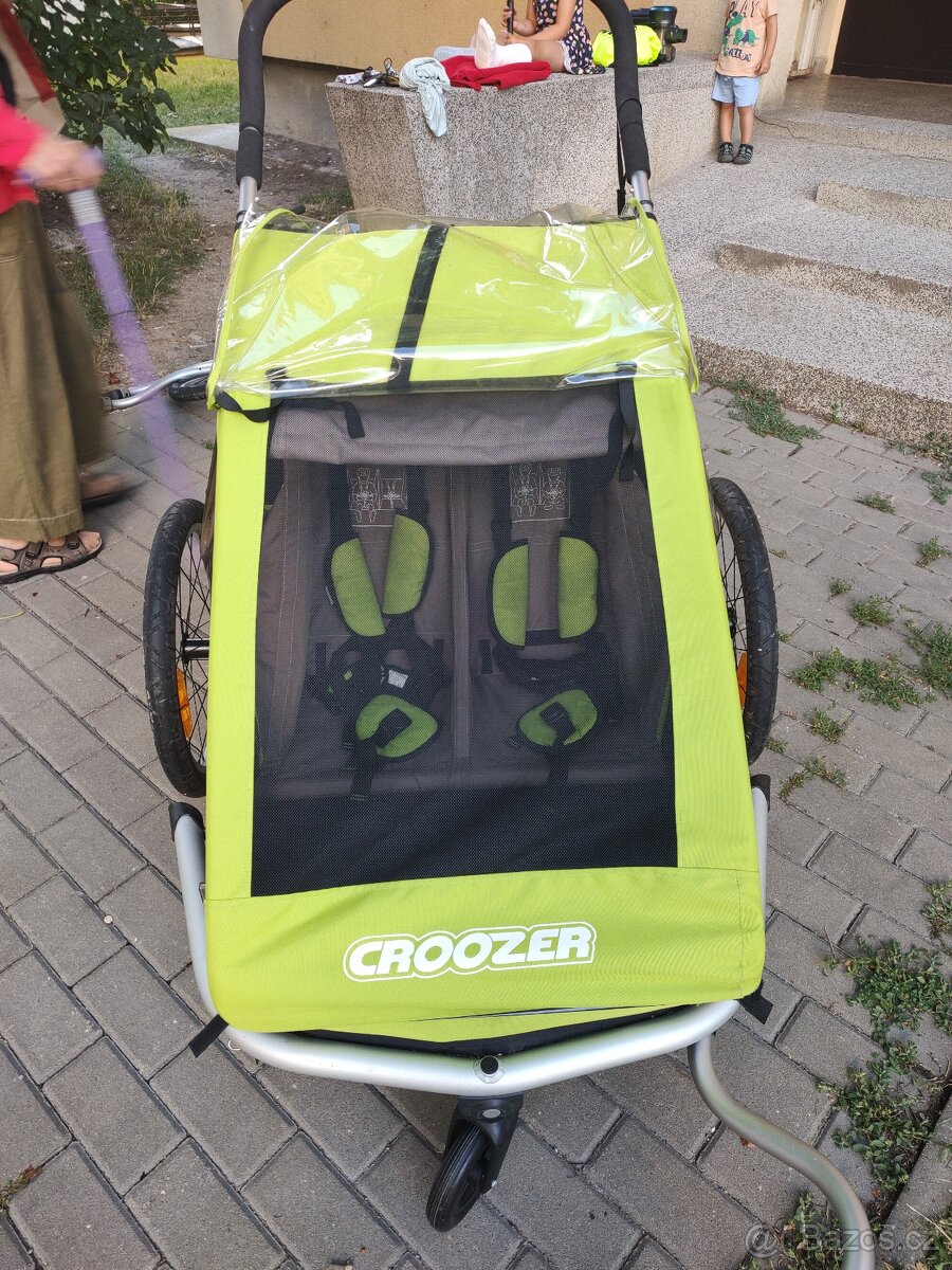 Cyklovozík Croozer Kid For 2 s odpružením Dogy - 4