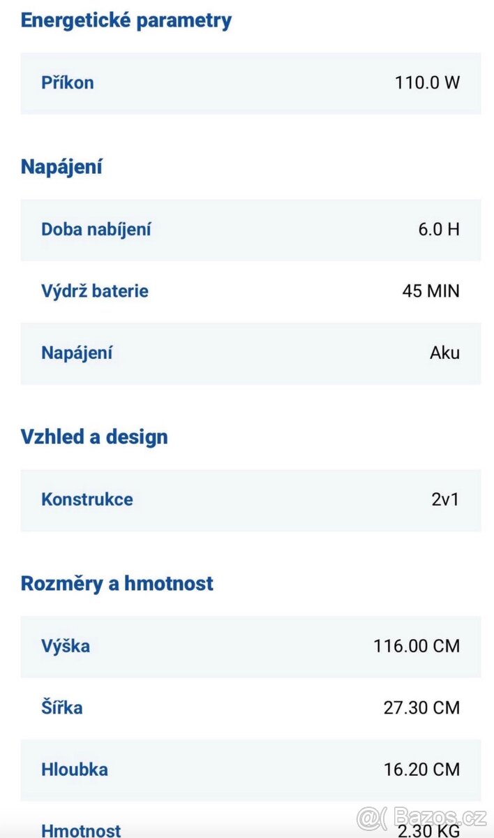 Sencor SVC 8621TI CLEAN&GO - 4