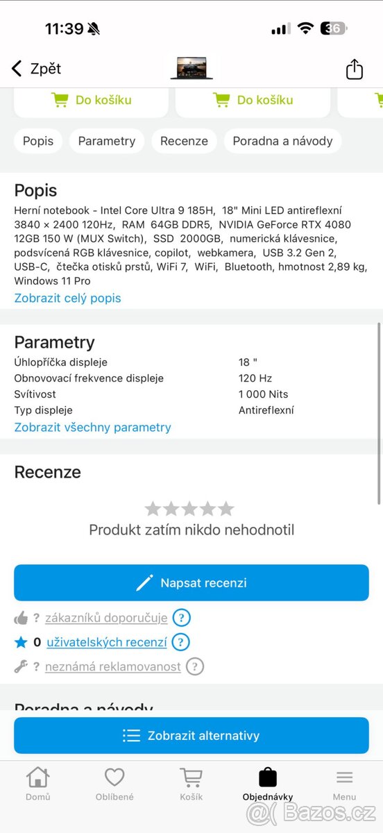 Herní notebook limitovaná verze Mercedes - 4