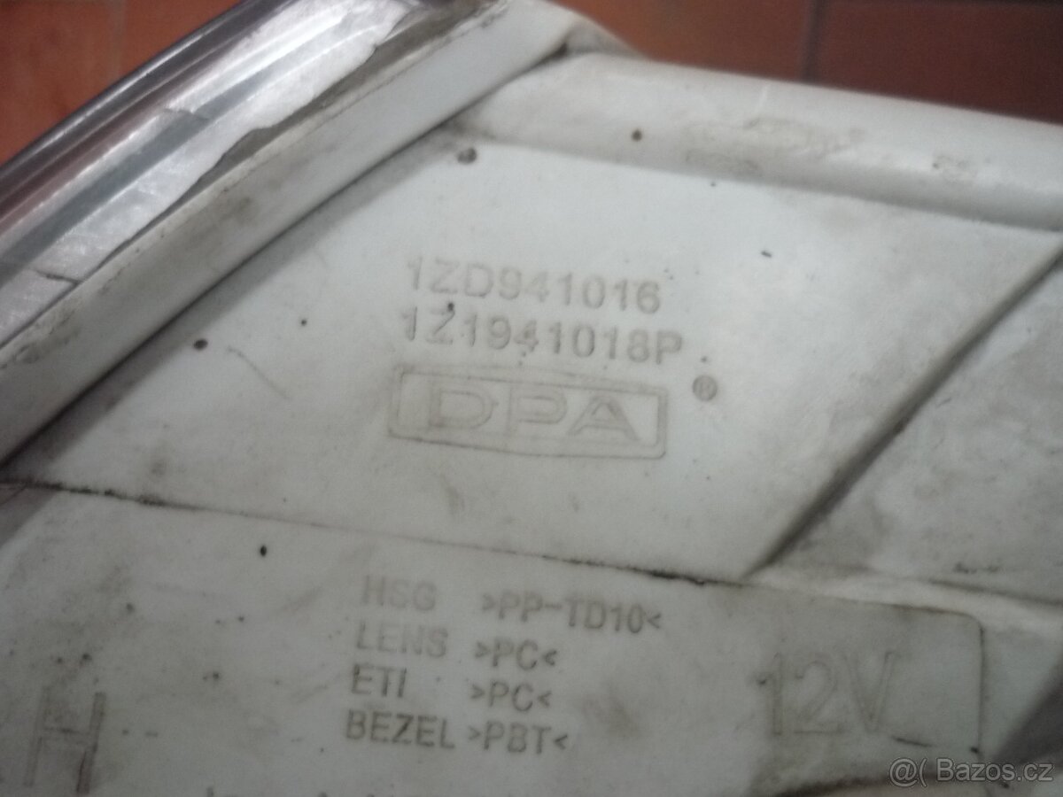Světlo PP Halogen 1Z1941016 ŠKODA OCTAVIA - 4