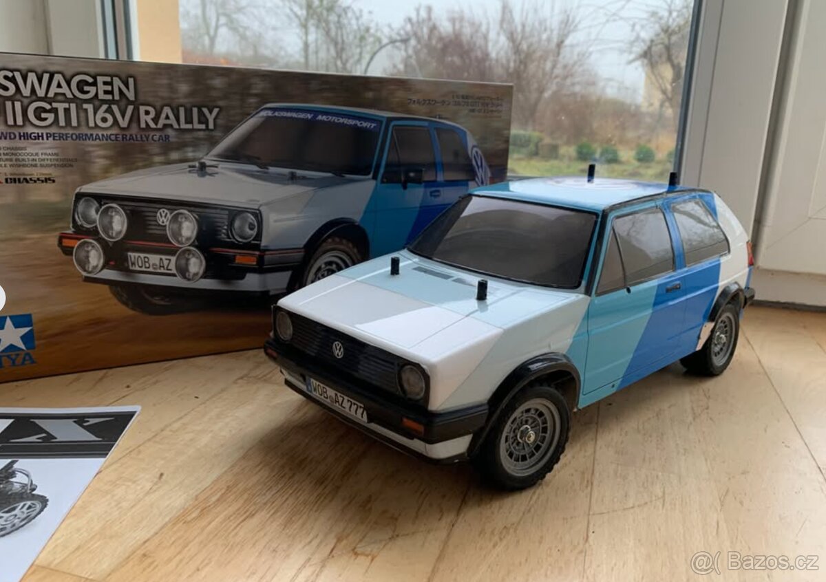 RC auto 1:10 Tamiya MF-01X VW Golf mk2 - 4