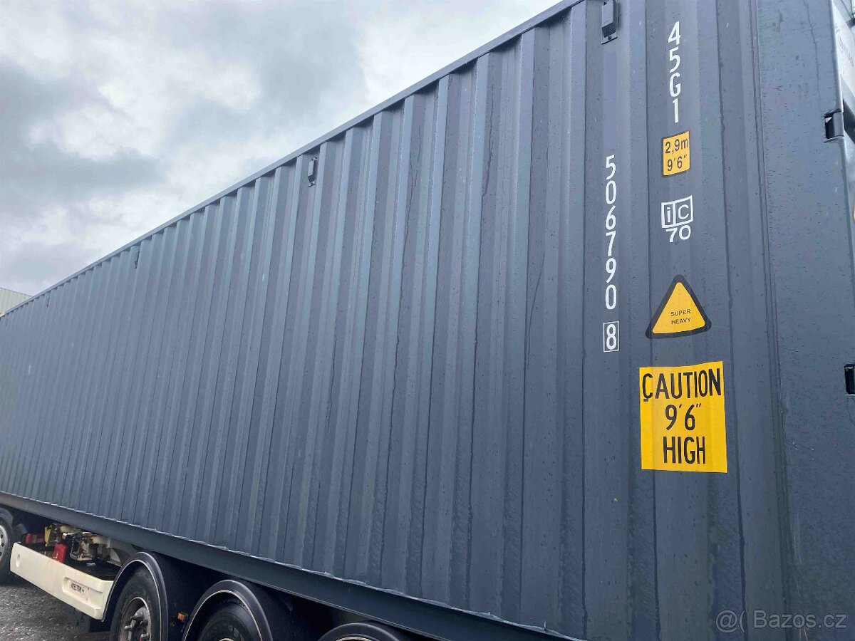 Prodám 12m lodní kontejner (40') – High Cube - nový - 4