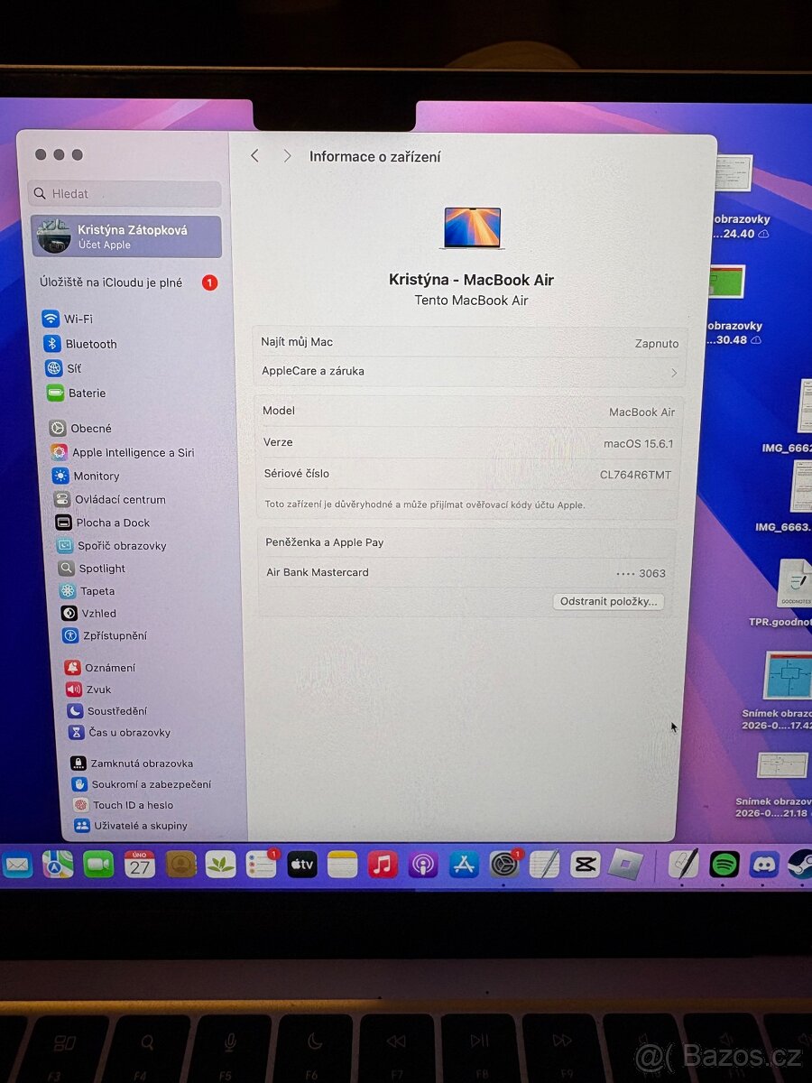 Apple MacBook Air 13.6" M2 8x GPU 256GB - 4