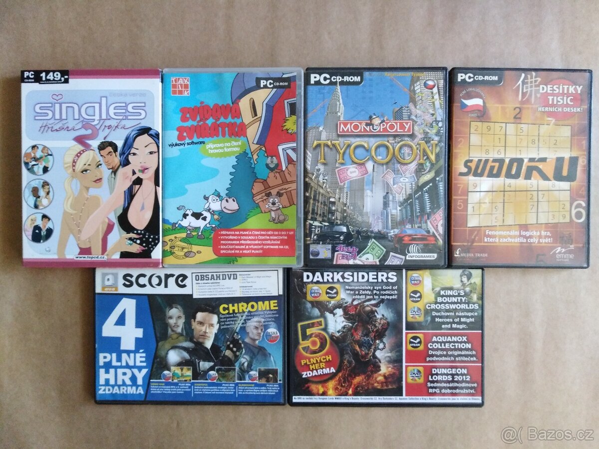 Hry různé PC mix - 4