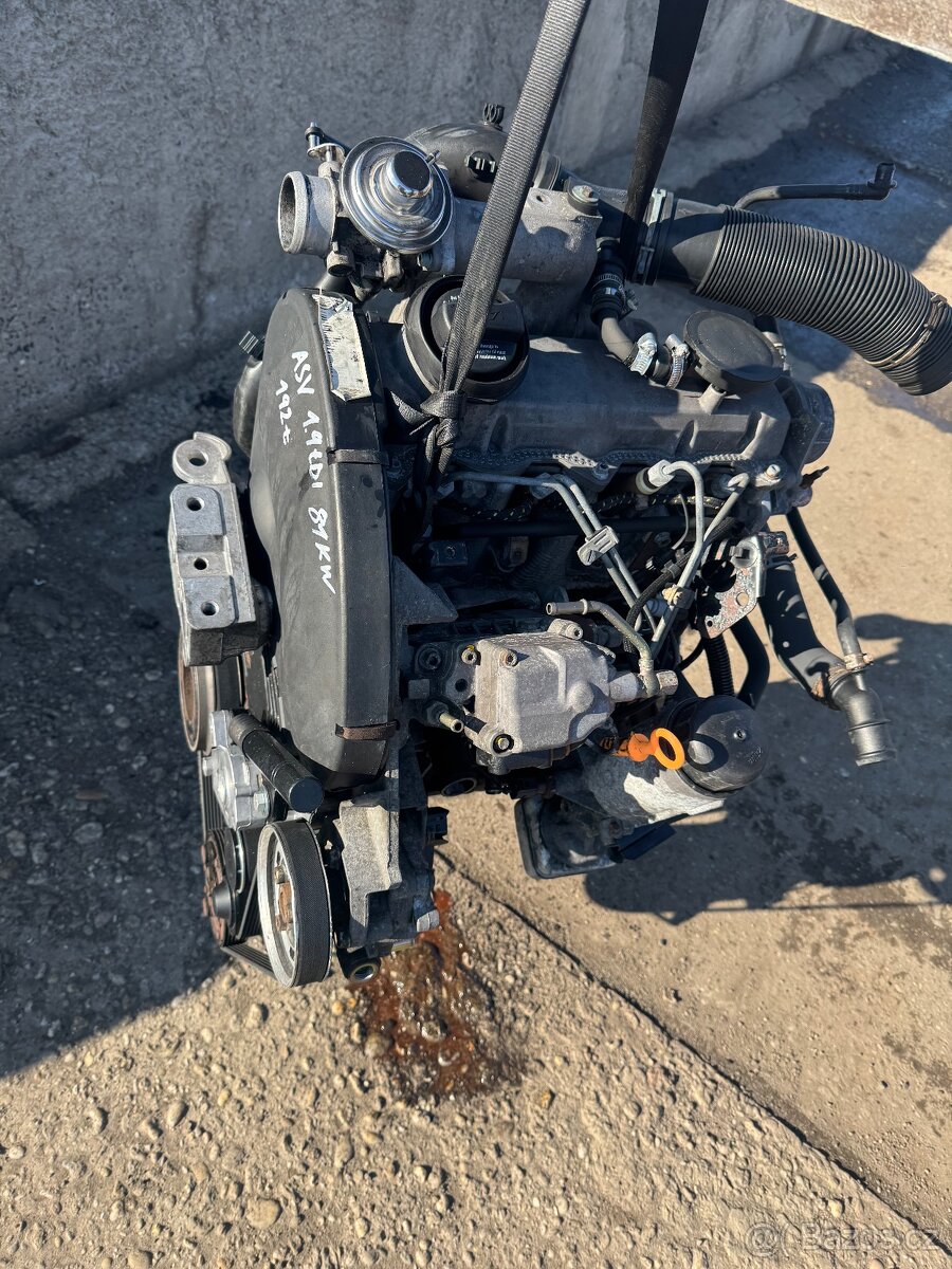 Motor ASV 1,9 TDI 81 KW - 4