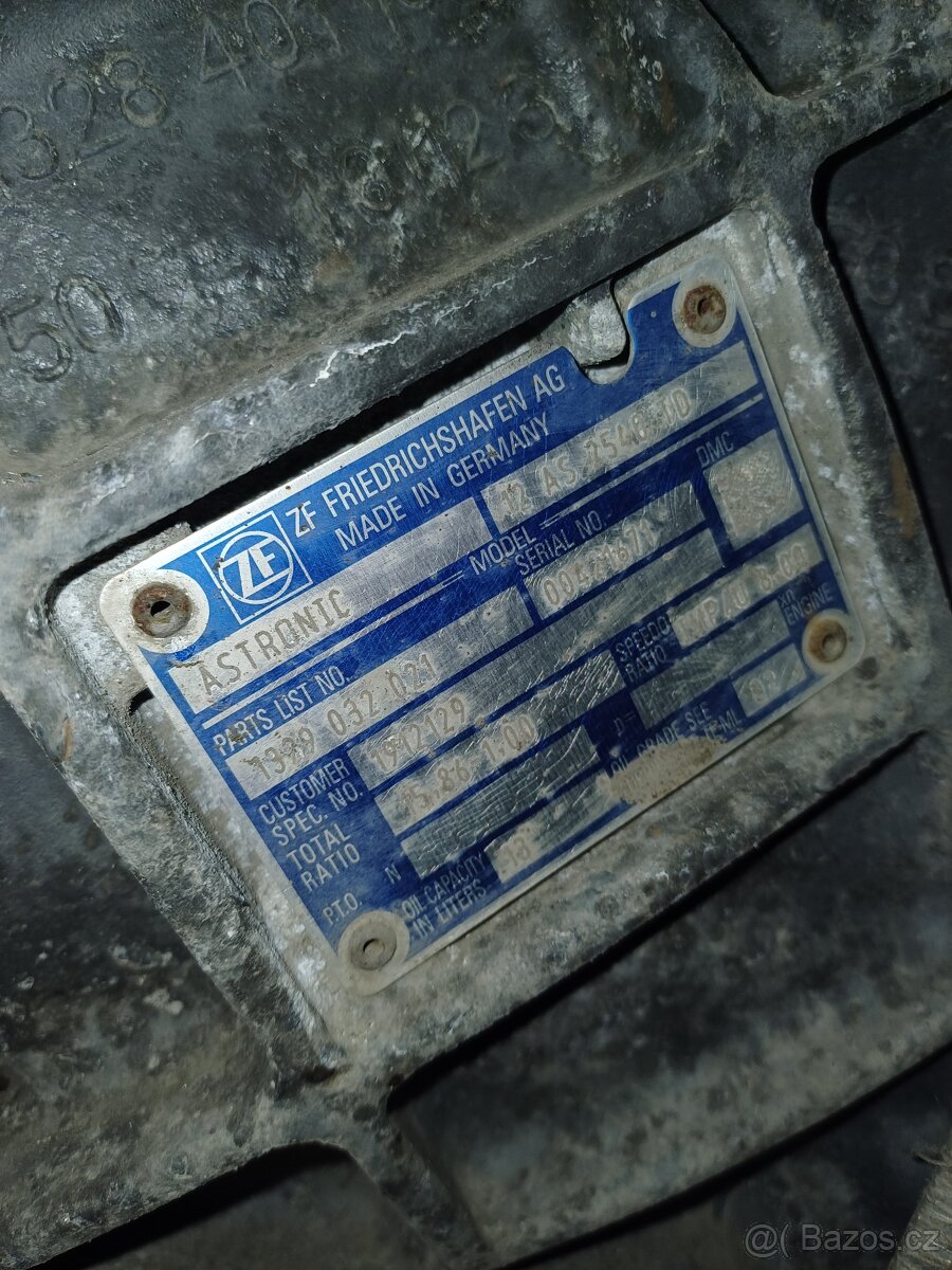 Převodovka ZF 12AS2540 - 4
