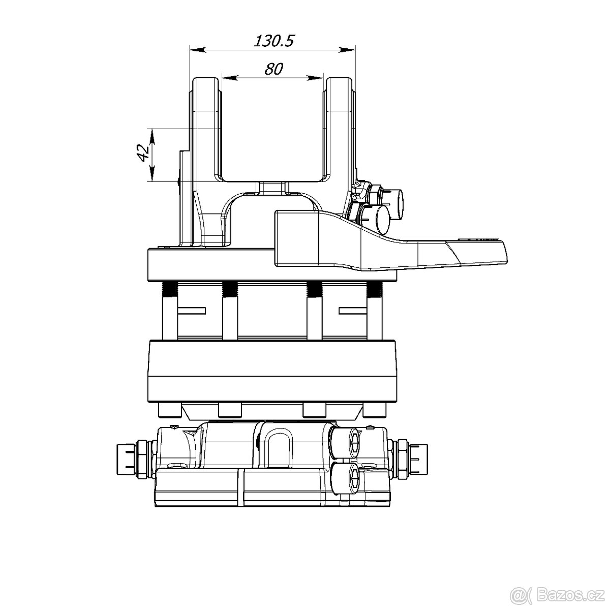 hydraulický rotátor FORMIKO 6t - AKČNÍ CENA - 4